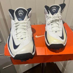 Football Cleats Nike Zoom Merciless Pro SHARK sneakers in size 13 Blue and W/BOX